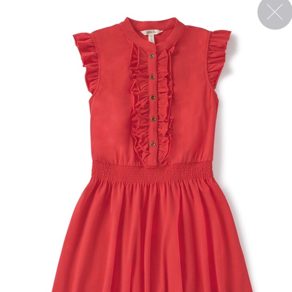Red dress